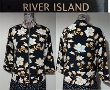 River Island Floral print Jacket, New With Tags