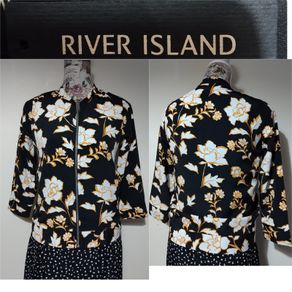 River Island Floral print Jacket, New With Tags