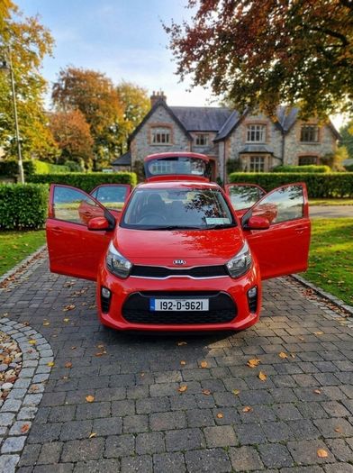 2019 Kia Picanto Red 1 litre NCT until 2028