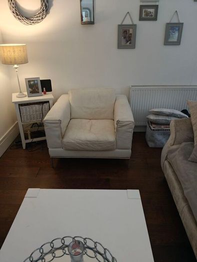 Free Faux Leather Couch and Armchair