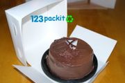 Lot of 10 Cake Boxes bakery range paper brand NEW cake boxes SIZE 15x15x10cm / 6x6x4 inches