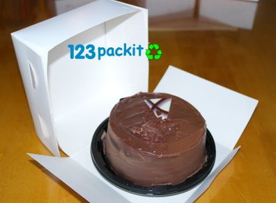 Lot of 10 Cake Boxes bakery range paper brand NEW cake boxes SIZE 15x15x10cm / 6x6x4 inches