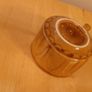 Retro kitchenware ceramic bowl with handle Image 6