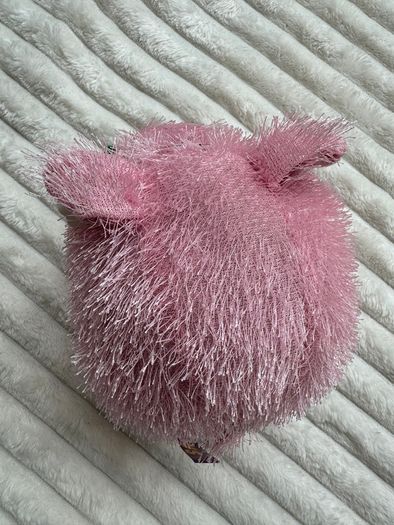 Plush Pig Paws with flowers pink Paws Dirty Please look at the pictures