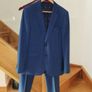 Burton Men's Blue Suit Image 6