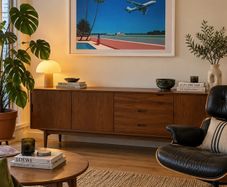 Hiroshi Nagai Finest BREEZE Takeoff Framed Print 70 x 100cm