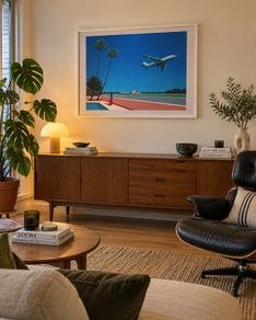 Hiroshi Nagai Finest BREEZE Takeoff Framed Print 70 x 100cm