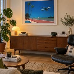 Hiroshi Nagai Finest BREEZE Takeoff Framed Print 70 x 100cm