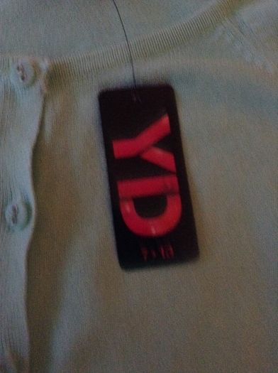 Girls BNWT green cardigan 13 yrs