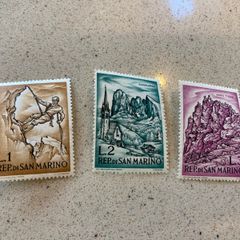 San Marino 1963 Stamps Set of 3