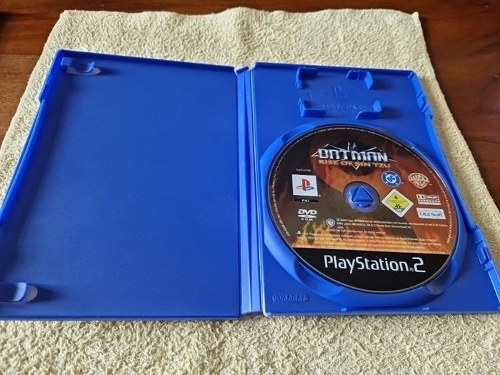 Italian Version Batman Rise of Sin Tzu PlayStation2 Ps2 Games Original