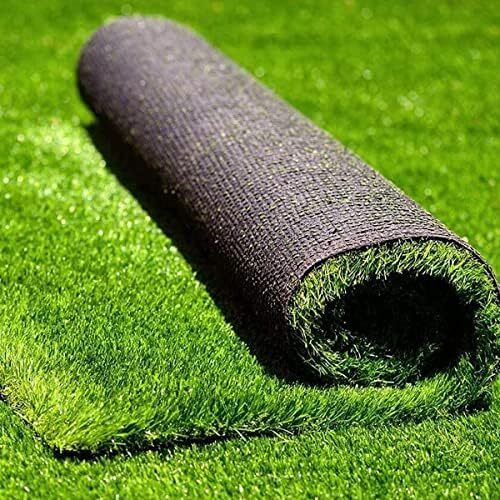 Artificial Grass Turf 10m x 1m Fake Lawn Astro Turf Pile High Artificial Grass Cheap Astro Garden Lawn Realistic Synthetic Grass Turf Lawn Mat with Drainage Holes for Pet Patio Garden Landscape