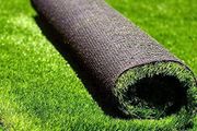 Artificial Grass Turf 10m x 1m Fake Lawn Astro Turf Pile High Artificial Grass Cheap Astro Garden Lawn Realistic Synthetic Grass Turf Lawn Mat with Drainage Holes for Pet Patio Garden Landscape