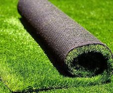 Artificial Grass Turf 10m x 1m Fake Lawn Astro Turf Pile High Artificial Grass Cheap Astro Garden Lawn Realistic Synthetic Grass Turf Lawn Mat with Drainage Holes for Pet Patio Garden Landscape