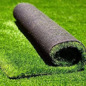 Artificial Grass Turf 10m x 1m Fake Lawn Astro Turf Pile High Artificial Grass Cheap Astro Garden Lawn Realistic Synthetic Grass Turf Lawn Mat with Drainage Holes for Pet Patio Garden Landscape