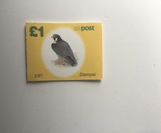 Irish stamps,definitive booklet, birds