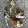 KORKYS Stunning Platform Silver Heels Size 5! Image 2