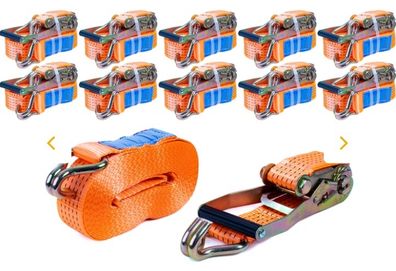 Box Of 10 Ratchet Straps