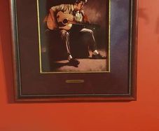 Elvis Presley Love Me Tender Porcelain Plaque