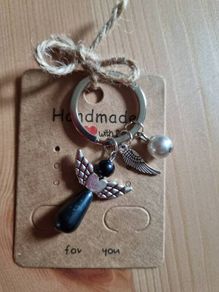Angel Keyring Hand Crafted