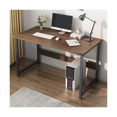 COMPACT Computer Desk Laptop Pc Study Table, Home Office Desk or Workstation