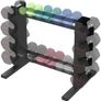 Compact Dumbbell Rack, Stabel Weight Rack for Holding 20 pieces Dumbbells Home Gym Storage, Multi-layer Weights Stand Holder (Rack Only) Image 5