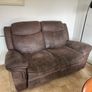 two seater recliner sofa Image 3
