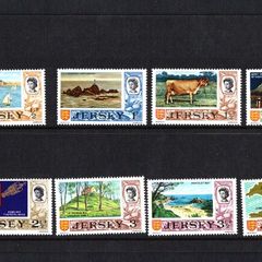 1970 Jersey Definitive Issue of Low Value Decimal Stamps Presentation Pack