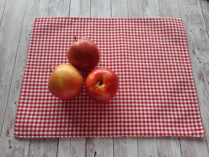 Handmade Placemats." Summer fruits, Farmers Market, Mediterranean Herbs"