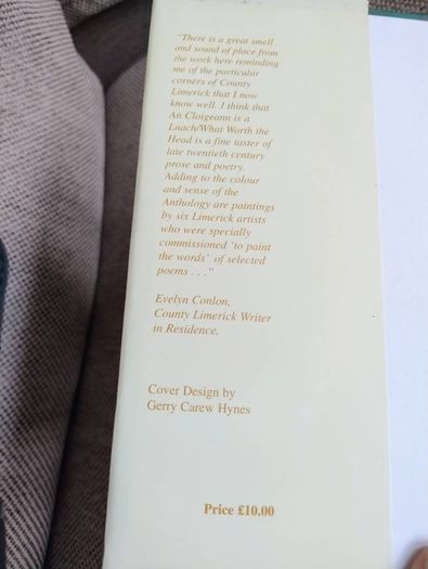 An Cloigeann is a Luach What Worth the Head County Limerick Anthology 1998 by Limerick County Council hardback with dustcover in very good condition FREE STANDARD POSTAGE INCLUDED