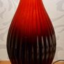 Very Tall Ceramic Table Lamp with Shade Image 3