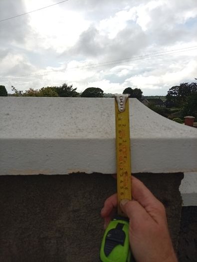 Concrete wall cappings