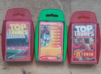 3 Manchester United Top Trumps