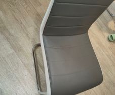 Dining Chairs  Faux Leather with covers