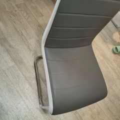 Dining Chairs  Faux Leather with covers