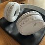JVC white on ear Bluetooth Foldable Headphones Image 3