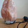 Himalayan Natural Crystal Pink Rock Salt Lamp Premium Quality Lamp with UK/IRELAND Standard CE Fittings Image 3