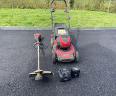 Snapper Lawnmower and Strimmer Bundle
