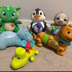 Bundle of interactive baby toys