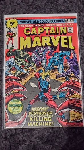 Captain Marvel Comics Lot Bundle