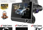 1080P Car DVR 4.3 inch Lens Dash Cam Front and Rear Video Recorder Camera G-sensor
