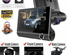 1080P Car DVR 4.3 inch Lens Dash Cam Front and Rear Video Recorder Camera G-sensor