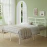 King Size Bed Frame 5ft with Curved Headboard Image 7