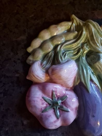 vintage ceramic wall decor