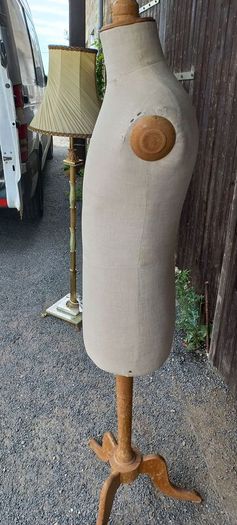 Mannequin Antique Circa 1920s bust Girard of Paris