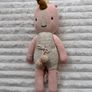 Cuddle + Kind ELLA Unicorn Plush Plush Doll Handmade In Peru approx. 35 cm. Used Please see photos Image 2