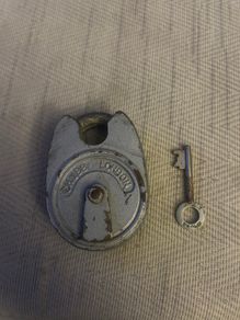 Vintage Chubb lock