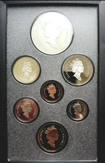 Silver Dollar 1994 Canadian Proof Coin Set