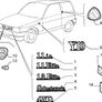 B Piller Badge (Lancia Y) Image 2