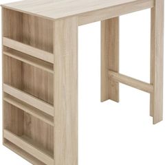 Bar table with 3-tier shelf  FREE DELIVERY